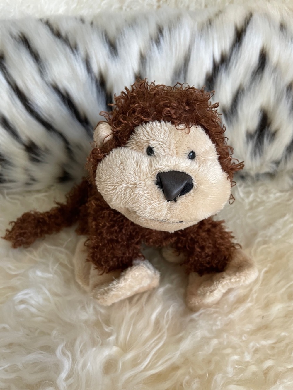Webkinz Brown Plush Monkey Stuffed Animal